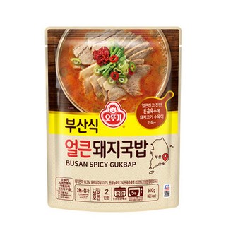 오뚜기 부산식 얼큰 돼지국밥, 2개, 500g
