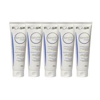 플라스크 케라틴 크림 트리트먼트, 5개, 180ml