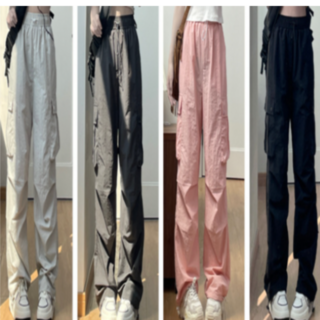 여성용 카고 조거 팬츠