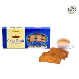 Indian Cake Rusk by United King Tea Time Snack Crispy & Delicious 인도 수입과자 유나이티드킹 케이크 러스크, 350g, 5개