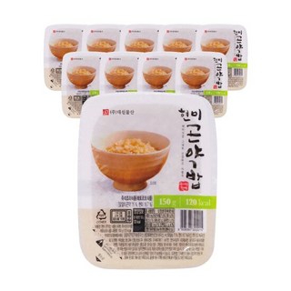 대신곤약 현미 곤약밥 150g, 10개입 세트 대신물산 대신곤약 현미 곤약밥 150g, 10개입 세트 대신물산
