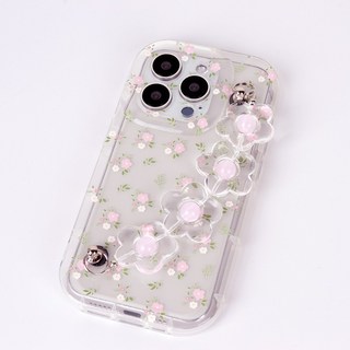 핑크 벚꽃 플라워 아이폰 케이스