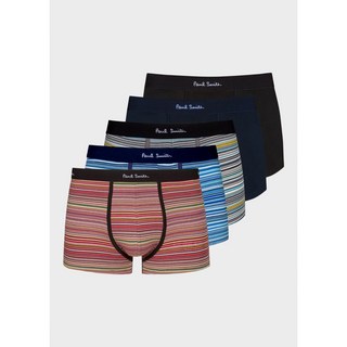 (국내배송) 폴스미스 남자 팬티 언더웨어 브리프 시그니처 플레인 박서 5장 세트