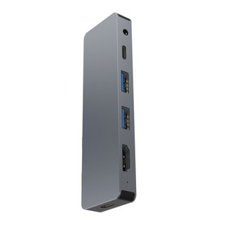 호스트 도크 USB3.0 10Gbps 데이터 전송 소형 도킹 스테이션 허브 Surface Pro X/9/8용 4K 60Hz Type-C HDMI 호환, 한개옵션0, 1개