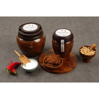 3년 자연숙성 전통된장 재래식 연잎된장 2kg, 1개
