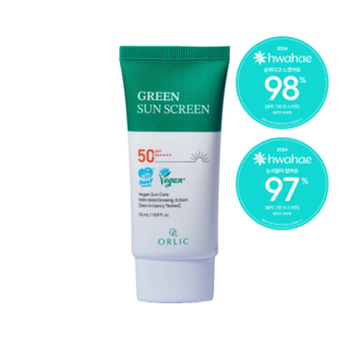 올릭 그린 선 스크린 선크림 SPF50 PA++++, 1개, 50ml