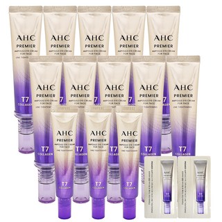 2025 최신상 AHC 아이크림 시즌13 프리미어 앰플 포 페이스 라인 타이트닝 40ml 10개+12ml 3개+1ml 2개, 1개, 438g