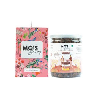 Mos Bakery Healthy Cookies 핑크 선물 상자 | Apple Cinnamon & Oatmeal Cookies | Cookies 선물 상자 I 건강한 간식, 수유 초콜릿 쿠키