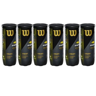 윌슨 US 오픈 테니스볼 열쇠고리, 1개 윌슨us테니스공 9 WILSON US 오픈 테니스 공 3개 x 6 세트, 6개