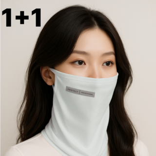 DIVANG 자외선차단 마스크 UV 스포츠 골프 1+1