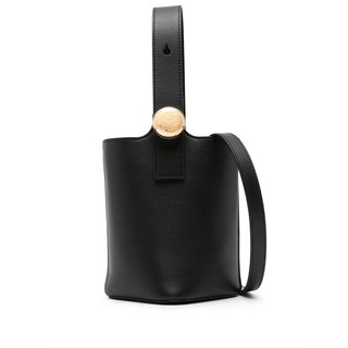 로에베(LOEWE) 페블 가죽 미니 버킷 백