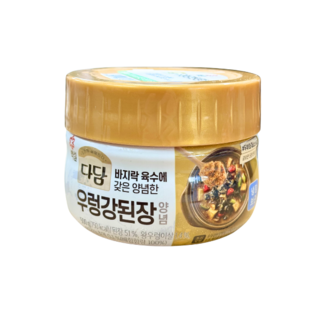 cj제일제당(주) 다담 우렁강된장양념, 500g, 3개