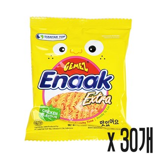 게메즈 에낙 라면 과자, 30g, 30개