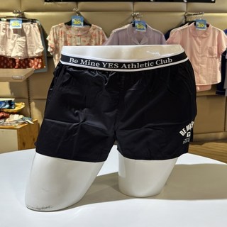 예스 예스 베이직 면 블랙 남성 트렁크(YSMTZ810)