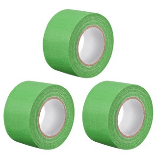 마스킹테이프제작 주방메모테이프 마테보관함 Uxcell 마스킹 테이프 페인터 롤 DIY 공예용 밝은 녹색 40mm 1.6 인치 20m 21 야드 3 개, [01] 옵션1, 3개