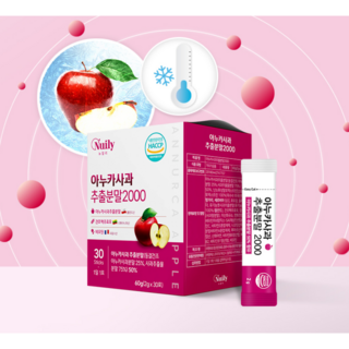 아누카사과 분말스틱2000, 30개, 2g