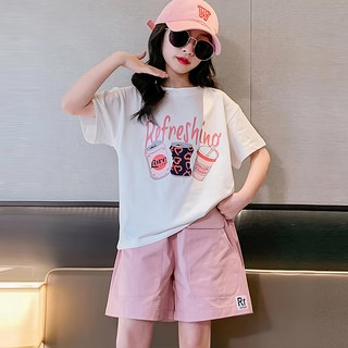 베비포 초등 중등 반팔티 밴딩 반바지 상하세트