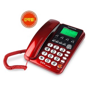 대명전자통신 강력벨 CID 유선전화기, DM-805