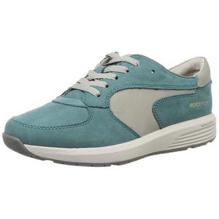 Rockport 락포트 여성용 TruStride Blucher 베르디그리스 누벅 편안한 로퍼 스니커즈 슬립온 쿠셔닝 워킹화 발볼넓은