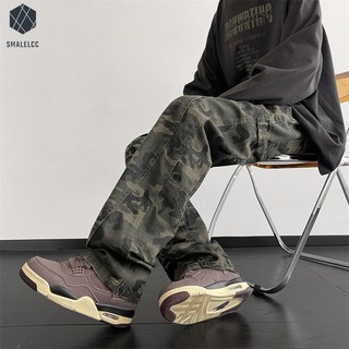 SMALELCC 세미와이드 남자 청바지 빈티지 일자 핏 와이드팬츠 WY09