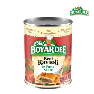 [Chef Boyardee] 쉐프 보야디 비프 라비올리 통조림 425g Chef Boyardee Canned Pasta, 1개