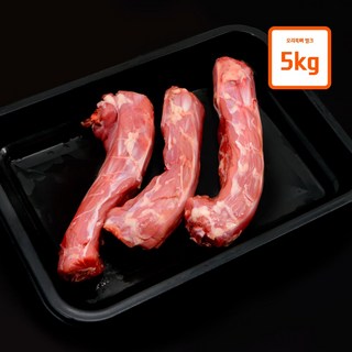 오리 목 뼈 5kg 반려견 생식 수제간식 긴목 절단목 대용량, 냉장, 1개, 벌크(절단 목)