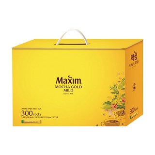 맥심 모카골드 마일드 커피믹스 300T (50호), 1개, 맥심 모카골드 마일드 커피믹스 300T 선물세트 50호, 3.6kg, 300개입