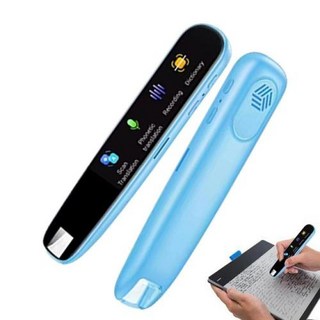 스캔 전자사전 번역기 113 언어 번역 펜 OCR 스캐닝 전자 사전 여행 필수품, 2) Blue