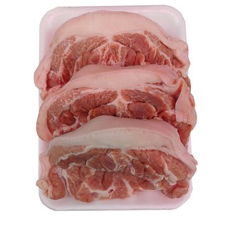 당일도축 냉장 한돈 뒷덜미살 1kg 목덜미살 뒷고기 특수부위 덜미살 꼬들살, 1개