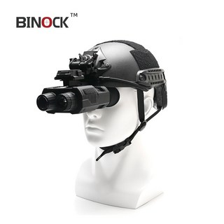 야간투시경 BINOCK 사냥 헬멧 야간 투시경 최고의 적외선 열 NV8000 4x, 1.Black