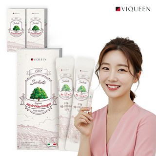 바이퀸 유기농 100% 애사비 스틱, 3개, 225ml