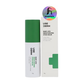 [하우파파] 아토 고보습로션 아기스틱밤 10g (침독 태열), 유즈덤 베이비 아토 고보습 스틱밤 10g, 1개