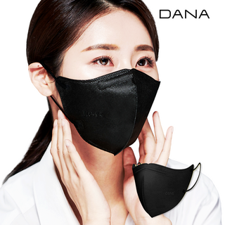 다나 시그니처 마스크 KF94 중형 30매, 검정색, 30개