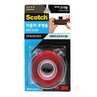3M 강력 폼 양면테이프 자동차용 투명