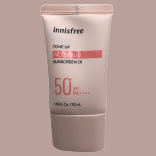 이니스프리 톤업 노세범 선스크린 유지력 매트 백탁, 50ml, 1개