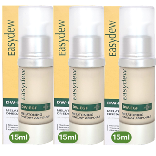 이지듀 기미앰플 대웅제약 DW-EGF 멜라토닝 미백앰플 중용량 15ml 3개