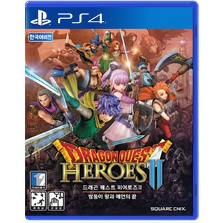 플스4 드래곤 퀘스트 히어로즈 2 쌍둥이 왕과 예언의 끝 PS4 한글판, 플스4 드래곤 퀘스트 히어로즈 2  쌍둥이 왕과 예언의 끝 PS4 한글판