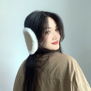 방한용 귀마개 보온 귀도리 뽀글이 털 장갑 귀덮개 hyu*9398fE