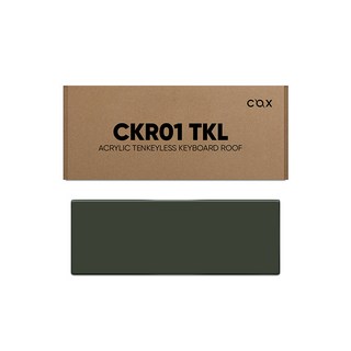 콕스 아크릴 보호 커버, 다크그린, CKR01 TKL 텐키리스용