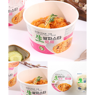 쌀국수 로제파스타 쌀국수컵라면 생면 글루텐프리쌀면, 4개, 200g