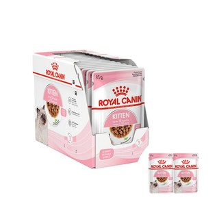 로얄캐닌 그레이비 파우치 키튼 인스팅티브 85g X 12P + 85g x 2 증정, 1세트