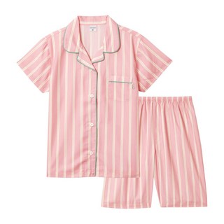 게스 주니어 남여공용 포근한 반팔 파자마 세트