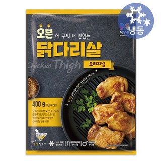 목우촌 오븐 닭다리살 오리지널, 400g, 2개