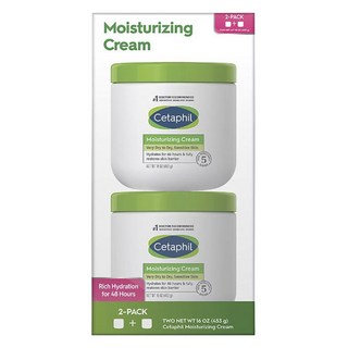 세타필 모이스처라이징 크림 2개입, 453g, 2개