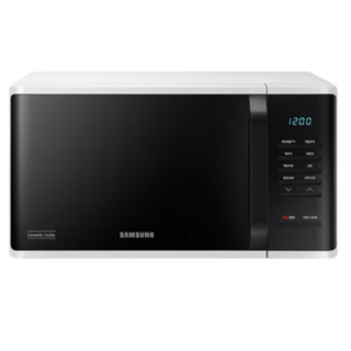 삼성전자 세라믹 전자레인지 화이트 23L 버튼식, MS23C3513AW