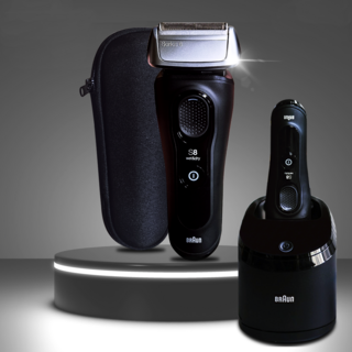 BRAUN 시리즈 8 Sonic 전기면도기 8560cc, 블랙