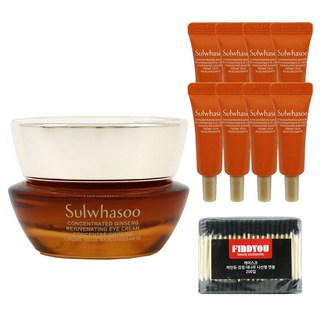 설화수 자음생 아이크림 15ml+24ml(3mlx8개) 파인듀 면봉 사은품, 1개