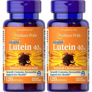 퓨리탄프라이드 루테인 40mg + 지아잔틴 120정 2개 세트 (미국직배송) 루테인영양제 퓨리탄프라이드 루테인 40mg + 지아잔틴 120정 2개 세트 (미국직배송) 루테인영양제