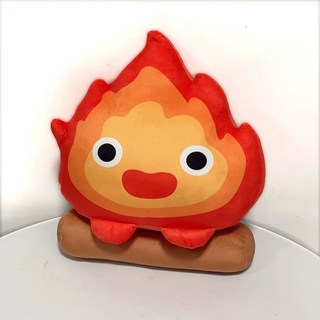 쿠션 하울의 움직이는 성 캘시퍼 인형