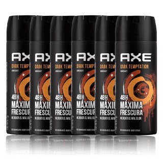 AXE 데오드란트 악스 바디 스프레이 다크템테이션 150ml x6개, 6개